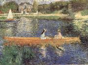 Pierre-Auguste Renoir The Senie at Asnieres painting